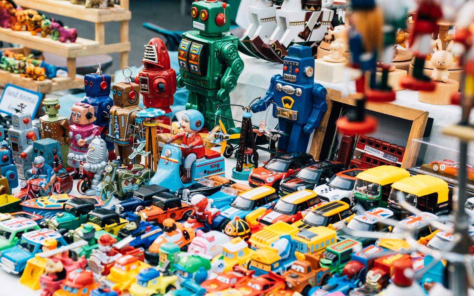Photo by Huy Hung Trinh assorted-colored toys on table